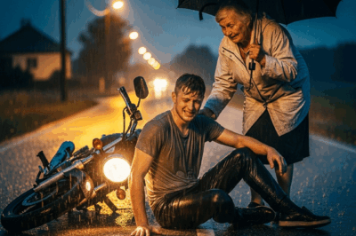 One rainy night, an old woman rescued a young man who had an accident and brought him to the hospital. When she followed everyone into the emergency room, she was stunned to see a long, curved scar on his left shoulder – exactly the same scar she had seen in her memory.