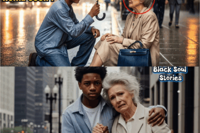 Everyone Walked Past the Lost Old Woman —Until a Black Teen Stopped. Then Everything Changed for Him
