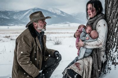 In the middle of the snowfall, an unexpected cry broke the silence… and what followed left everyone breathless.