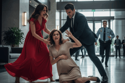 CEO SLAPS PREGNANT WIFE IN THE MIDDLE OF THE SHOPPING MALL — BUT THE MAN STANDING NEXT TO THEM LEFT EVERYONE STUNNED…