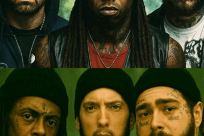 Eminem, Lil Wayne & Post Malone Drop ‘Blind’ at Midnight — The Explosive Track That Shattered the Internet and Redefined a Decade of Music!