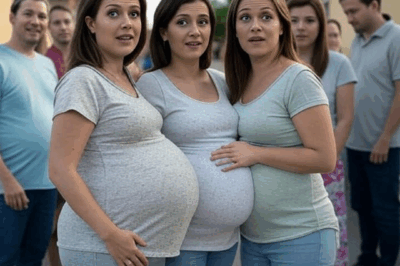 Three sisters in the family suddenly became pregnant at the same time.