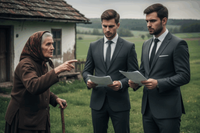A 78 year old woman suddenly sold all her land and announced that she was going to the city to live with her grandchildren.
