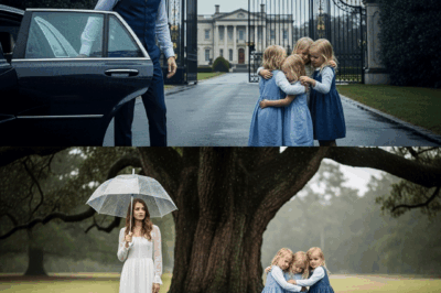 He Came Home Unannounced and Found His Triplets Abandoned by His New Wife in the rain…