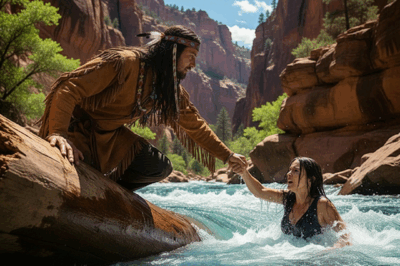 A lonely Apache warrior saves a girl from the river… But fate had something no one could have expected in store…