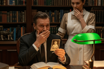 WHEN FORCED TO WORK AT NIGHT, AN EMPLOYEE SEES HER BOSS CRYING WHILE LOOKING AT A PHOTO IN WHICH THERE IS…