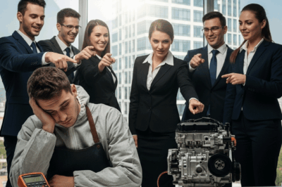 The CEO mocked the poor mechanic: ‘Fix this engine and I’ll marry you’ — But what happened next shocked everyone…