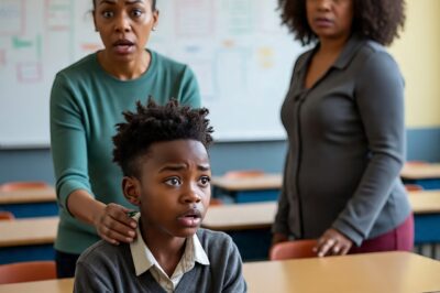 A teacher shaved an African-American student’s head at school, then regretted it when her mother arrived…
