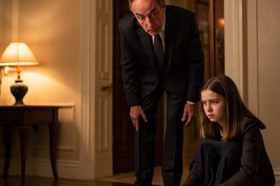 Un millonario acostumbrado a cerrar negocios fríos y contar billetes regresó inesperadamente a su mansión antes de lo previsto. Nunca imaginó que lo que vería lo desarmaría por completo: su hija estaba haciendo algo que ni el dinero ni el poder podían comprar. El hombre que jamás lloró en público terminó de rodillas, roto, frente a una verdad que lo cambió para siempre.