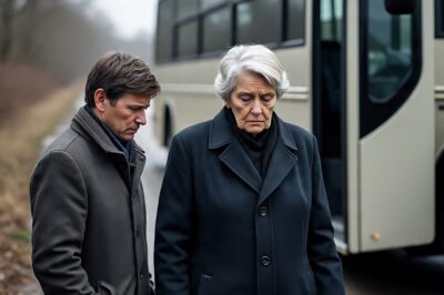 Después del funeral de mi esposo, mi hijo me llevó a las afueras de la ciudad y me dijo: “Bájate aquí del autobús. Ya no podemos mantenerte”. Pero en mi corazón guardaba un secreto cuyo arrepentimiento les pesará toda la vida…