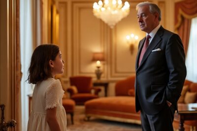 “La hija de la empleada entró en la mansión… y el millonario sorprendió”