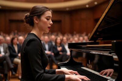 La empleada fue obligada a tocar el piano, pero sorprendió a todos con su talento