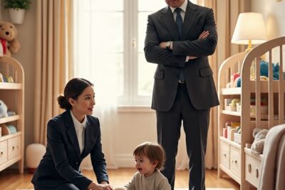 El millonario sorprendió a su empleada jugando a caballo con sus hijos… lo que pasó después dejó a todos sin palabras