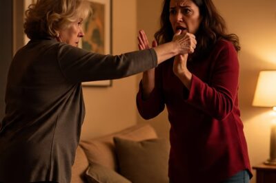 La noche en que mi suegra levantó la mano contra mí y yo hice lo inesperado