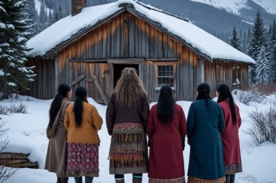 Un hombre de montaña vivió solo durante 30 inviernos, hasta que 10 mujeres apaches exiliadas pidieron refugio en su rancho.