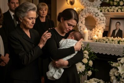 Right in the middle of her son’s funeral, the mother in law kicked out her daughter-in-law and granddaughter… 15 years later, the girl returned, leaving the whole family speechless.