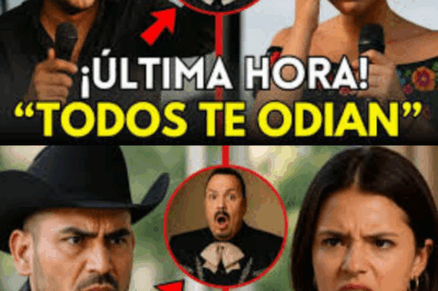 ÁNGELA AGUILAR ABANDONA el ESCENARIO por ABUCHEOS y ESPINOZA PAZ la HUMILLA FRENTE a TODOS