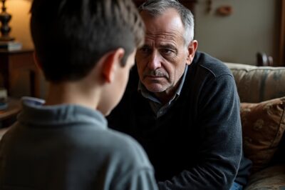 “Después de que mi esposa murió, eché a su hijo porque no era de mi sangre. Diez años después, se reveló una verdad que me destrozó”.