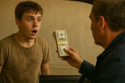 “Arranca mi auto y te daré 10 millones” — El hijo del jardinero sorprendió