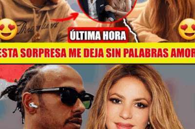 Hamilton deja sin palabras a Shakira con un viaje secreto en jet privado