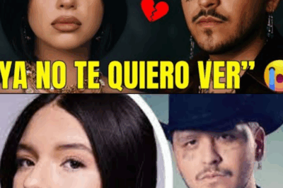 Escándalo: Ángela Aguilar grita a Nodal y él termina en hotel barat