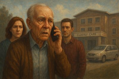 Mis Hijos Me Llevaban A Un Asilo, Pero En El Camino Recibí Una Llamada… Y Todo Cambió…