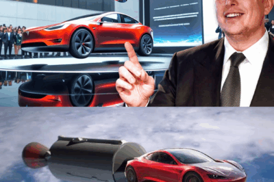 World in shock as Elon Musk unveils a revolutionary Tesla flying car prototype that changes everything.