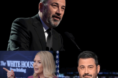 “You think you can silence me?” — Jimmy Kimmel sues Karoline Leavitt for $50 million after a shocking live ambush — and just 8 seconds later, her response made audiences around the world rise to their feet.