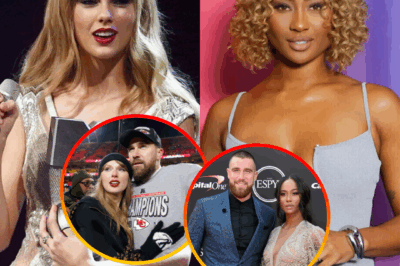 Taylor Swift boldly “throws shade” at Travis Kelce’s ex in a love song dedicated to her fiancé.