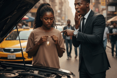 A Homeless Girl Fixed a Billionaire’s Car, and His Reaction When He Saw the Necklace Shocked Everyone