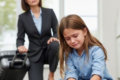 The sight of my daughter being punished made me furious.
