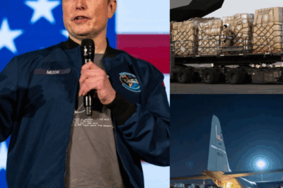 Elon Musk’s Quiet Mission: Six Private Jets, Three Tons of Food, and a Rare Glimpse of Compassion