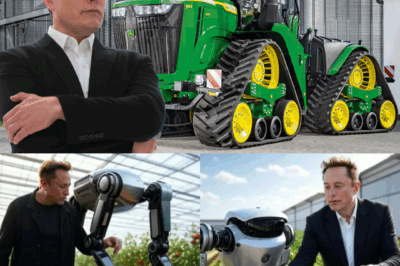 Elon Musk Teams Up with John Deere in a Satellite Revolution Transforming Global Agriculture.