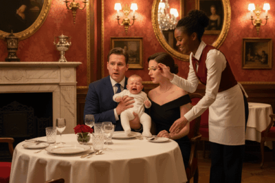 The waitress who transformed the lives of a billionaire and his son with a simple gesture of humanity