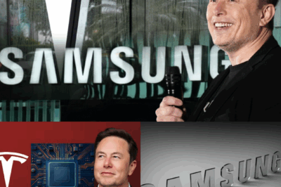 Tesla signs a $16.5 billion deal with Samsung, ushering in a new era of artificial intelligence in electric vehicles.