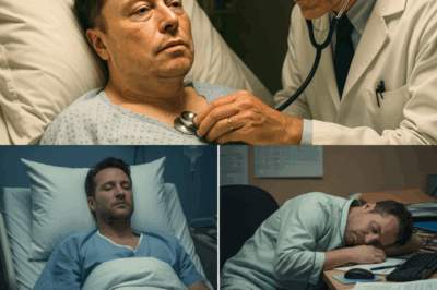 La salud de Elon Musk se deteriora tras una jornada laboral implacable; los médicos afirman que “su cuerpo finalmente cedió”.