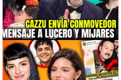 Cazzu envía emotivo mensaje a Mijares, papá de Lucerito, y deja helados a Nodal y Ángela Aguilar