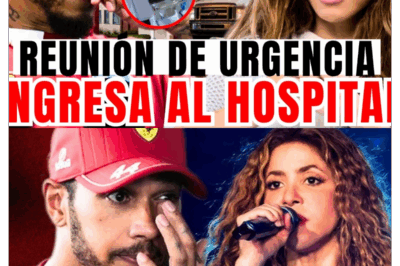 🚨 SHAKIRA SE REÚNE CON LEWIS HAMILTON TRAS INGRESAR AL HOSPITAL — ¡URGENTE Y LLENO DE EMOCIÓN! 💔🏎️