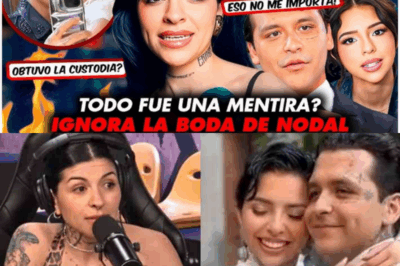 CAZZU ROMPE EL SILENCIO! IGNORA A NODAL Y SU BODA CON ANGELA! OBTUVO LA CUSTODIA?