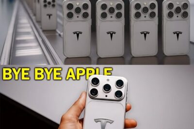 ¡Elon Musk presenta la línea de producción del Tesla Pi Phone de $789 en Giga Texas! Por primera vez, las cámaras captaron cómo se construye el futurista smartphone de Tesla: un diseño elegante, tecnología compatible con Starlink y un nuevo chip misterioso. Pero una mejora oculta tiene a los fans entusiasmados…