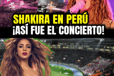Shakira Arrasa en el Estadio Nacional de Lima: Concierto Épico con Lleno Total