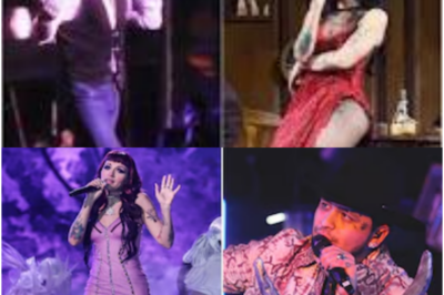 Tierno beso le dio Cazzu a Christian Nodal antes de su concierto en Bolivia