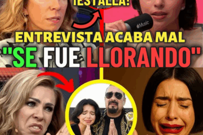 “¡IMPACTO TOTAL! En plena entrevista, un inesperado malentendido entre Rocío Sánchez Azuara y Ángela Aguilar desencadena un momento tan tenso, emotivo y lleno de confusión que obliga a detener la conversación y deja a Pepe sorprendido, preocupado y tratando de calmar una situación que nadie vio venir.”