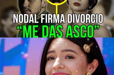 La Venganza Perfecta: Nodal Humilla a Ángela Aguilar con un Divorcio Sorpresa y una Demanda Millonaria por Infidelidadc
