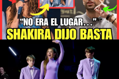 El Concierto de la Discordia: La Emotiva Actuación de los Hijos de Shakira Desata una Guerra Silenciosa y Definitiva con Gerard Piqué