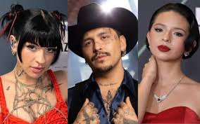 La historia de amor entre Christian Nodal, Cazzu y Ángela Aguilar