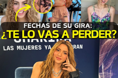 ¡Shakira paraliza el mundo! Se revelan las nuevas fechas de su gira mundial “Las Mujeres Ya No Lloran”