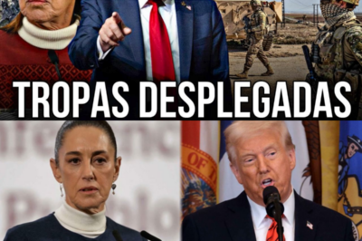 Trump Despliega TROPAS hacia México y Sheinbaum entra en Pánico