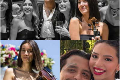 Nodal y su violinista Esmeralda Camacho se reencuentran en el escenarioEl silencio durante el show, la distancia calculada y la presencia de Ángela Aguilar que volvió a encender la conversaciónv