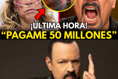 ROCÍO SÁNCHEZ AZUARA DEMANDA a PEPE AGUILAR por 50 MILLONES tras el ACCIDENTE